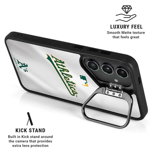 MLB Oakland Athletics Home Jersey Galaxy S25 Kickstand Case