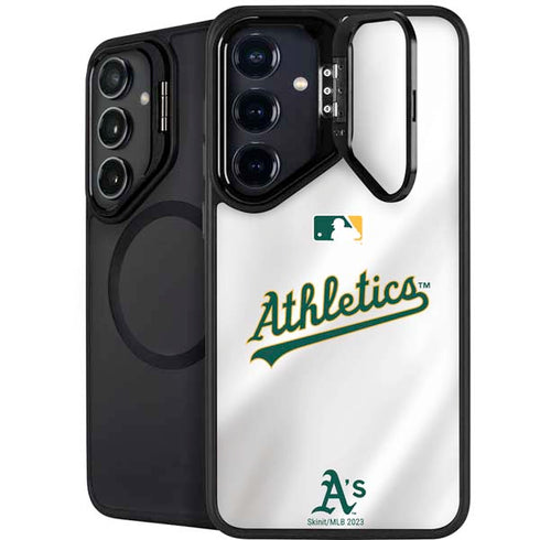 MLB Oakland Athletics Home Jersey Galaxy S25 Plus Kickstand Case