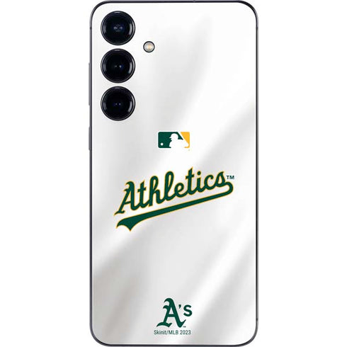 MLB Oakland Athletics Home Jersey Galaxy S24 Plus Skin