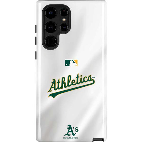 MLB Oakland Athletics Home Jersey Galaxy Cases