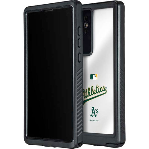 MLB Oakland Athletics Home Jersey Galaxy S24 Ultra Waterproof Case