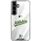 MLB Oakland Athletics Home Jersey Galaxy S26 Clear Case