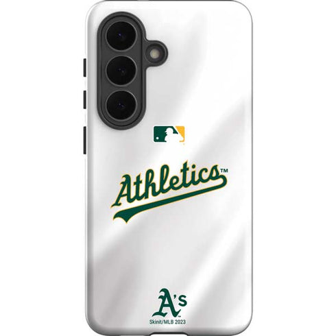 MLB Oakland Athletics Home Jersey Galaxy S26 Impact Case