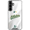 MLB Oakland Athletics Home Jersey Galaxy S26 Plus Clear Case