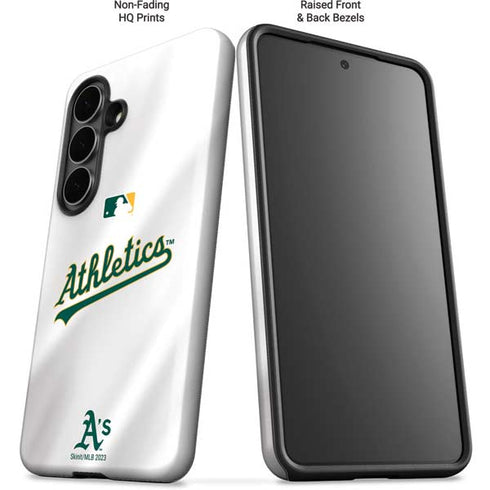 MLB Oakland Athletics Home Jersey Galaxy S26 Plus Impact Case