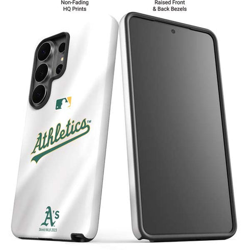 MLB Oakland Athletics Home Jersey Galaxy S26 Ultra Impact Case