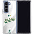 MLB Oakland Athletics Home Jersey Galaxy Z Fold5 5G Clear Case