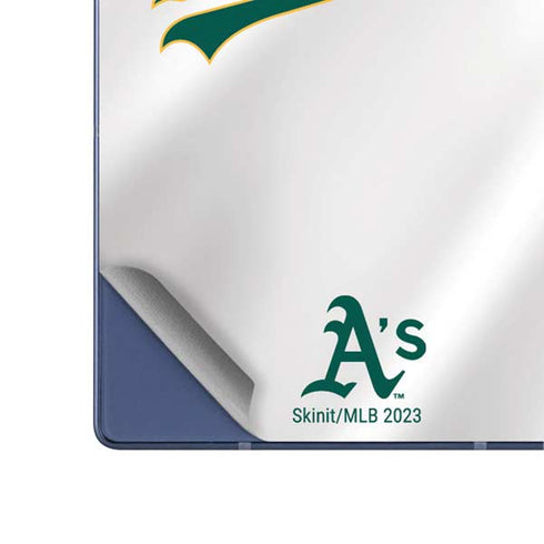 MLB Oakland Athletics Home Jersey Galaxy Z Fold6 Skin