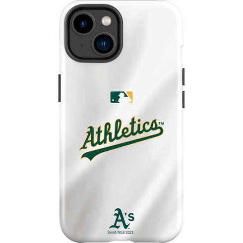 MLB Oakland Athletics Home Jersey iPhone 15 Impact Case