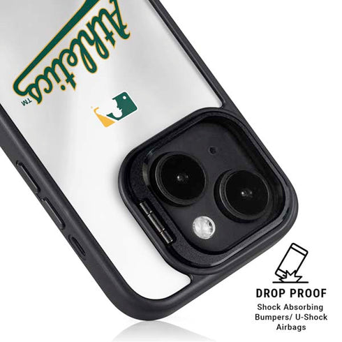 MLB Oakland Athletics Home Jersey iPhone 15 Plus Kickstand Case