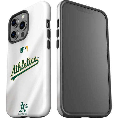 MLB Oakland Athletics Home Jersey iPhone 15 Pro Impact Case