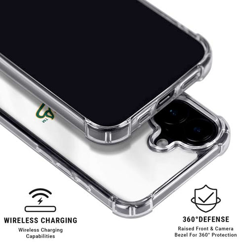 MLB Oakland Athletics Home Jersey iPhone 16 Clear Case