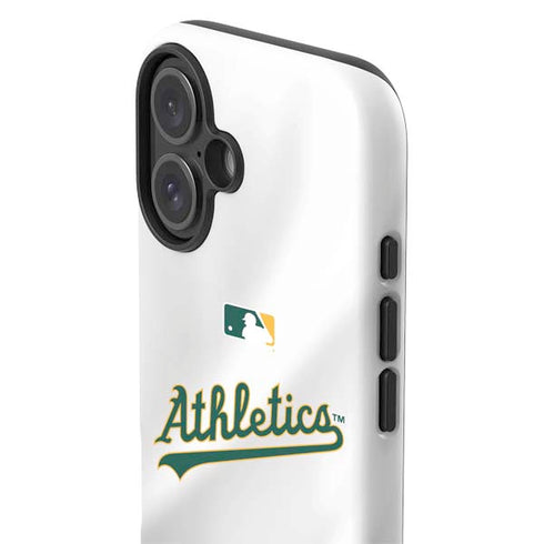 MLB Oakland Athletics Home Jersey iPhone 16 Impact Case