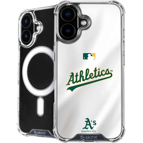 MLB Oakland Athletics Home Jersey iPhone 16 MagSafe Case