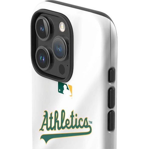 MLB Oakland Athletics Home Jersey iPhone 16 Pro Max Impact Case