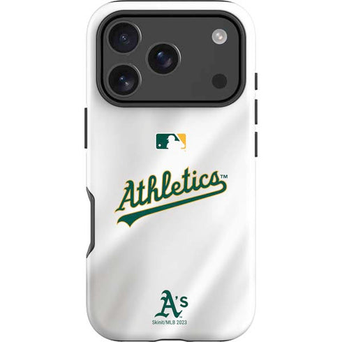 MLB Oakland Athletics Home Jersey iPhone 18 Pro Impact Case