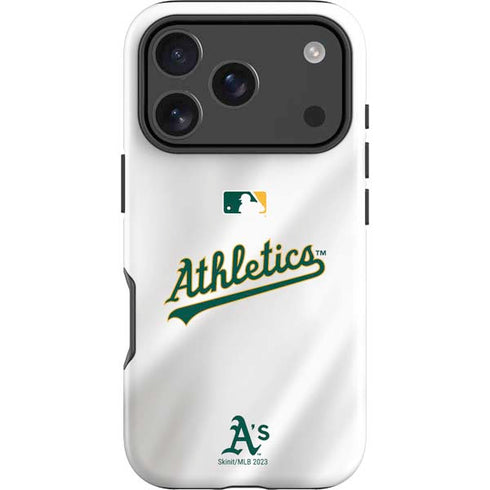 MLB Oakland Athletics Home Jersey iPhone 18 Pro Max Impact Case