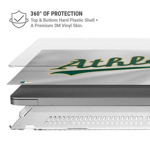 MLB Oakland Athletics Home Jersey MacBook Pro 14in (2021-24) Case plus Skin