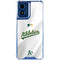 MLB Oakland Athletics Home Jersey Moto G Play 4G (2024) Clear Case