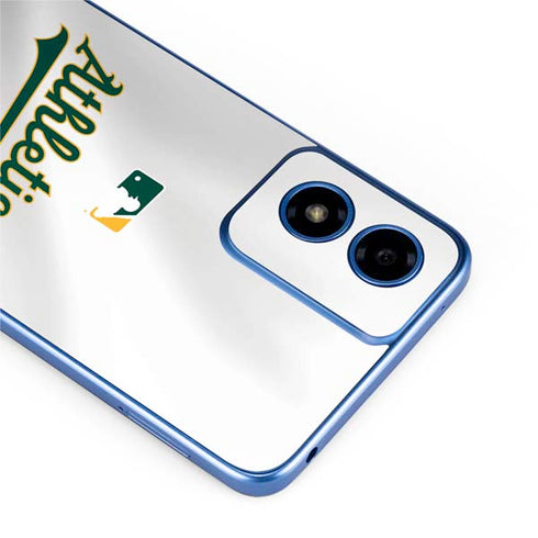MLB Oakland Athletics Home Jersey Moto G Play 4G (2024) Skin