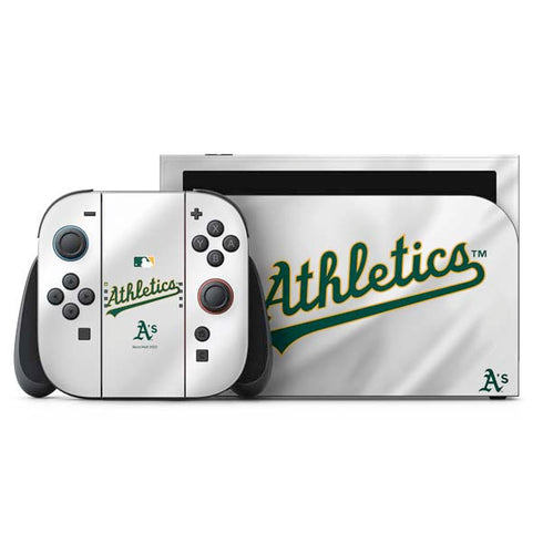 MLB Oakland Athletics Home Jersey Nintendo Skins