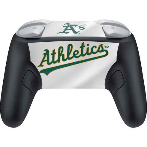 MLB Oakland Athletics Home Jersey Nintendo Switch 2 (2025) Pro Controller Skin