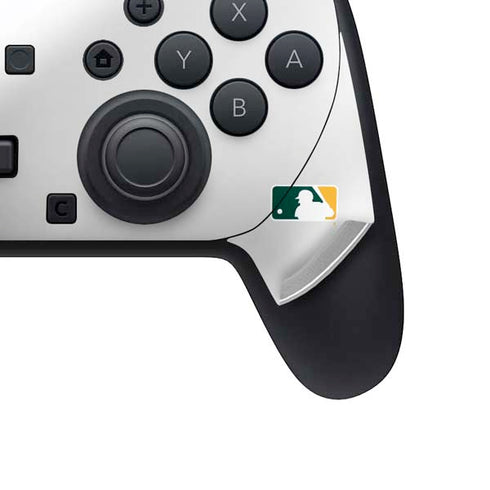 MLB Oakland Athletics Home Jersey Nintendo Switch 2 (2025) Pro Controller Skin