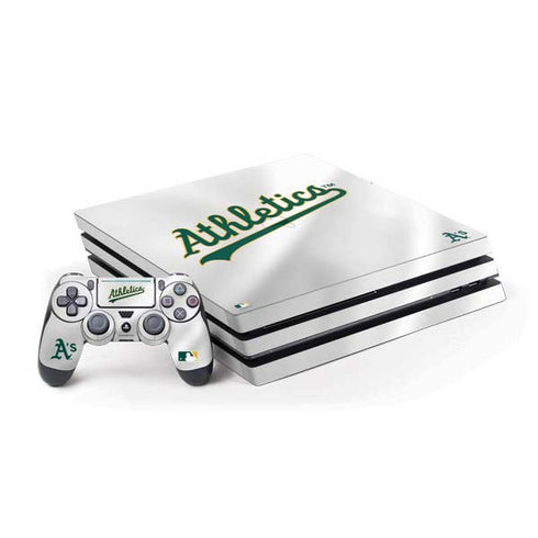 MLB Oakland Athletics Home Jersey PlayStation PS4 Skins