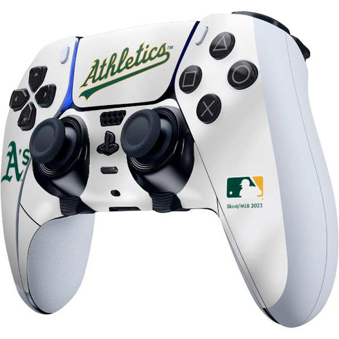 MLB Oakland Athletics Home Jersey PS5 DualSense Edge Pro Controller Skin