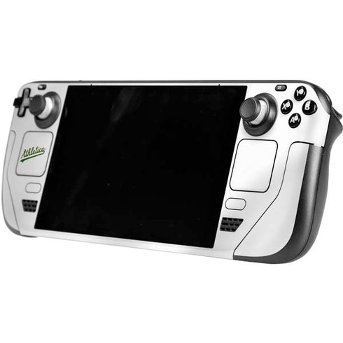 MLB Oakland Athletics Home Jersey Steam Deck Handheld Gaming Computer Skin