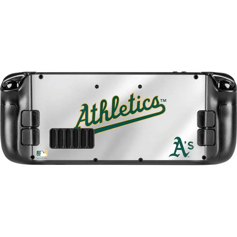 MLB Oakland Athletics Home Jersey Steam Deck Handheld Gaming Computer Skin