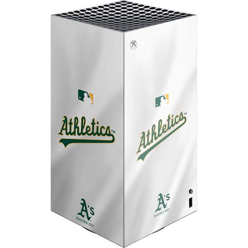 MLB Oakland Athletics Home Jersey XBox Series X Digital Edition Console Skin
