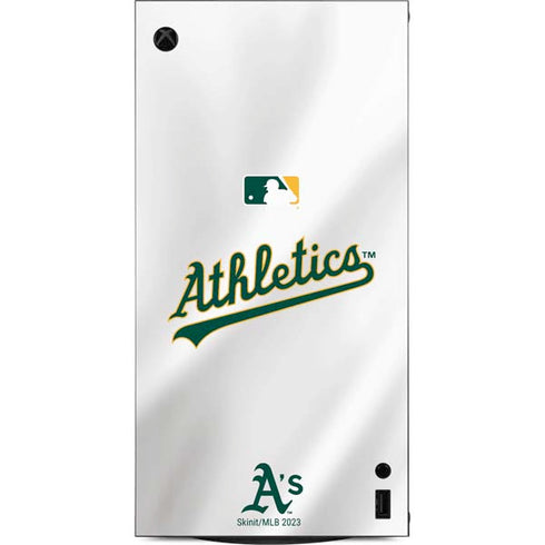 MLB Oakland Athletics Home Jersey XBox Series X Digital Edition Console Skin