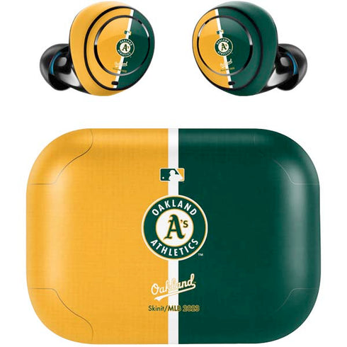 MLB Oakland Athletics Split Amazon Echo Buds Skin
