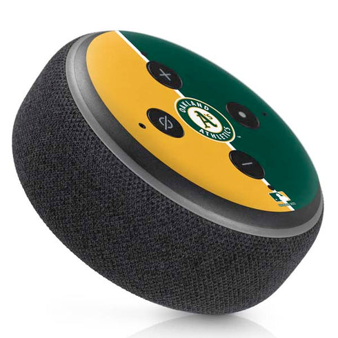 MLB Oakland Athletics Split Amazon Echo Dot Skin