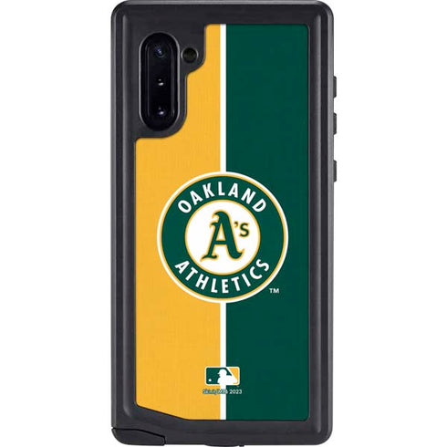 MLB Oakland Athletics Split Galaxy Cases