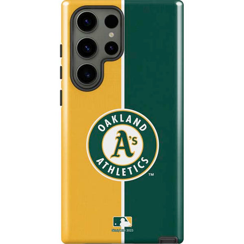 MLB Oakland Athletics Split Galaxy S23 Ultra Pro Case