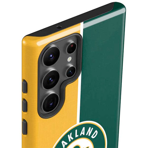 MLB Oakland Athletics Split Galaxy S23 Ultra Pro Case