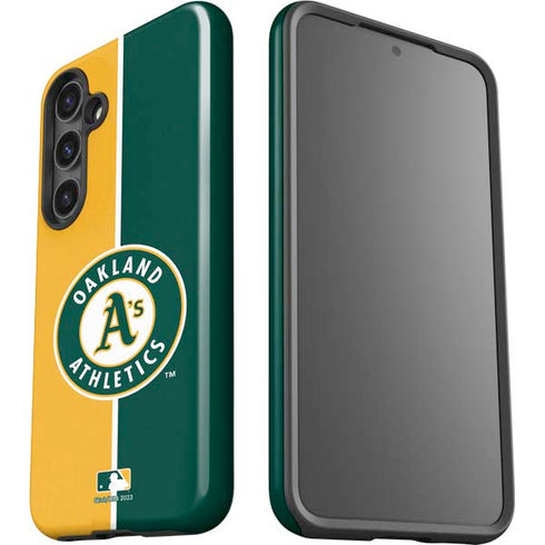 MLB Oakland Athletics Split Galaxy S25 Impact Case