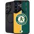 MLB Oakland Athletics Split Galaxy S25 Plus Kickstand Case