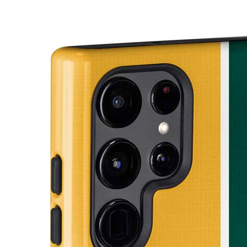 MLB Oakland Athletics Split Galaxy S25 Ultra Impact Case