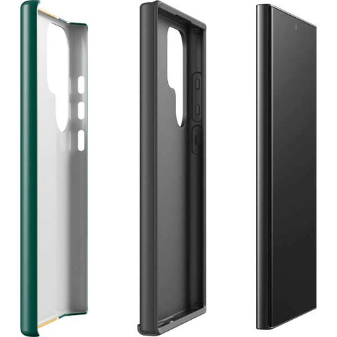 MLB Oakland Athletics Split Galaxy S25 Ultra Impact Case