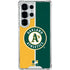 MLB Oakland Athletics Split Galaxy S25 Ultra Clear Case