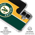 MLB Oakland Athletics Split Galaxy S26 Clear Case