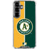 MLB Oakland Athletics Split Galaxy S26 Plus Clear Case