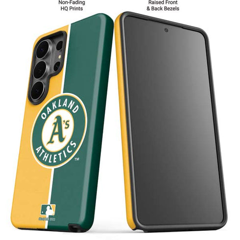 MLB Oakland Athletics Split Galaxy S26 Ultra Impact Case