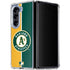 MLB Oakland Athletics Split Galaxy Z Fold5 5G Clear Case