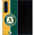 MLB Oakland Athletics Split Galaxy Z Fold6 Skin