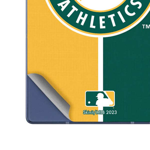 MLB Oakland Athletics Split Galaxy Z Fold6 Skin