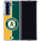 MLB Oakland Athletics Split Galaxy Z Fold7 Clear Case